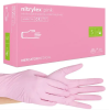 Hair Expert NITRYLEX PINK Нітрилові рукавички. Рожеві 1х100 шт
