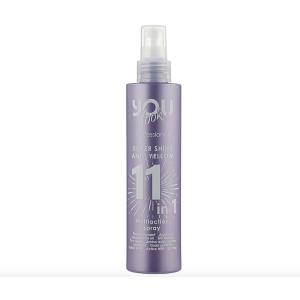  YouLook multiaction spray 11in1 Silver Shine Anti Yellow Мультифункциональное средство для блондинок 11 в 1