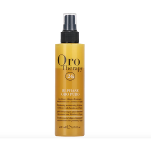 Fanola ORO THERAPY двофазний спрей з кератином та колоїдним золотом