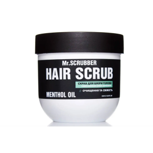Mr.Scrubber Hair Scrub Menthol Oil скраб для кожи головы и волос с ментоловым маслом и кератином