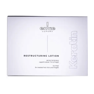 Envie KERATIN Luxury Ампулы-лосьон для восстановления волос с кератином и семенами льна