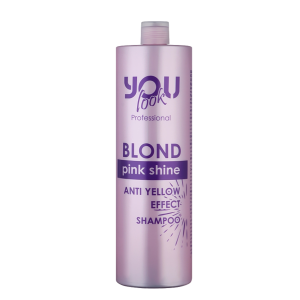 YouLook Blond PINK SHINE Anti Yellow Effect SHAMPOO шампунь для сохранения цвета