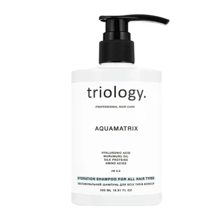 Triology Aquamatrix Hydration Shampoo Увлажняющий шампунь для всех типов волос