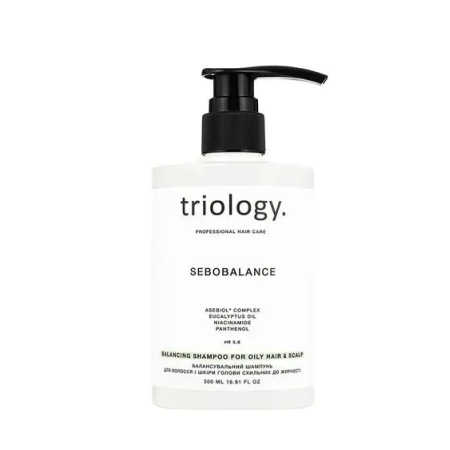 Triology Sebobalance Balancing Shampoo Балансирующий шампунь для волос и кожи головы, склонных к жирности