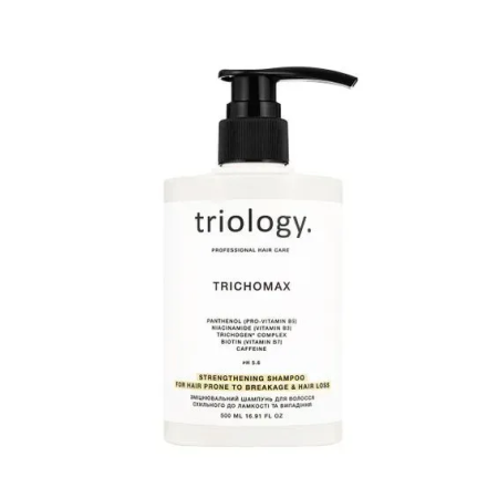 Triology Trichomax Strengthening Shampoo Укрепляющий шампунь для волос склонных к ломкости и выпадению